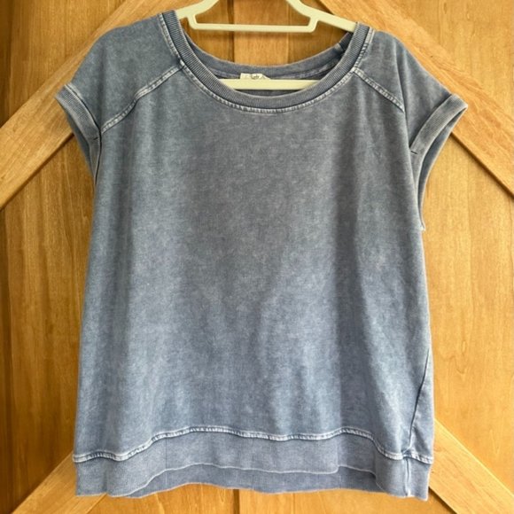 Denim-Blue Tee - Picture 1 of 2